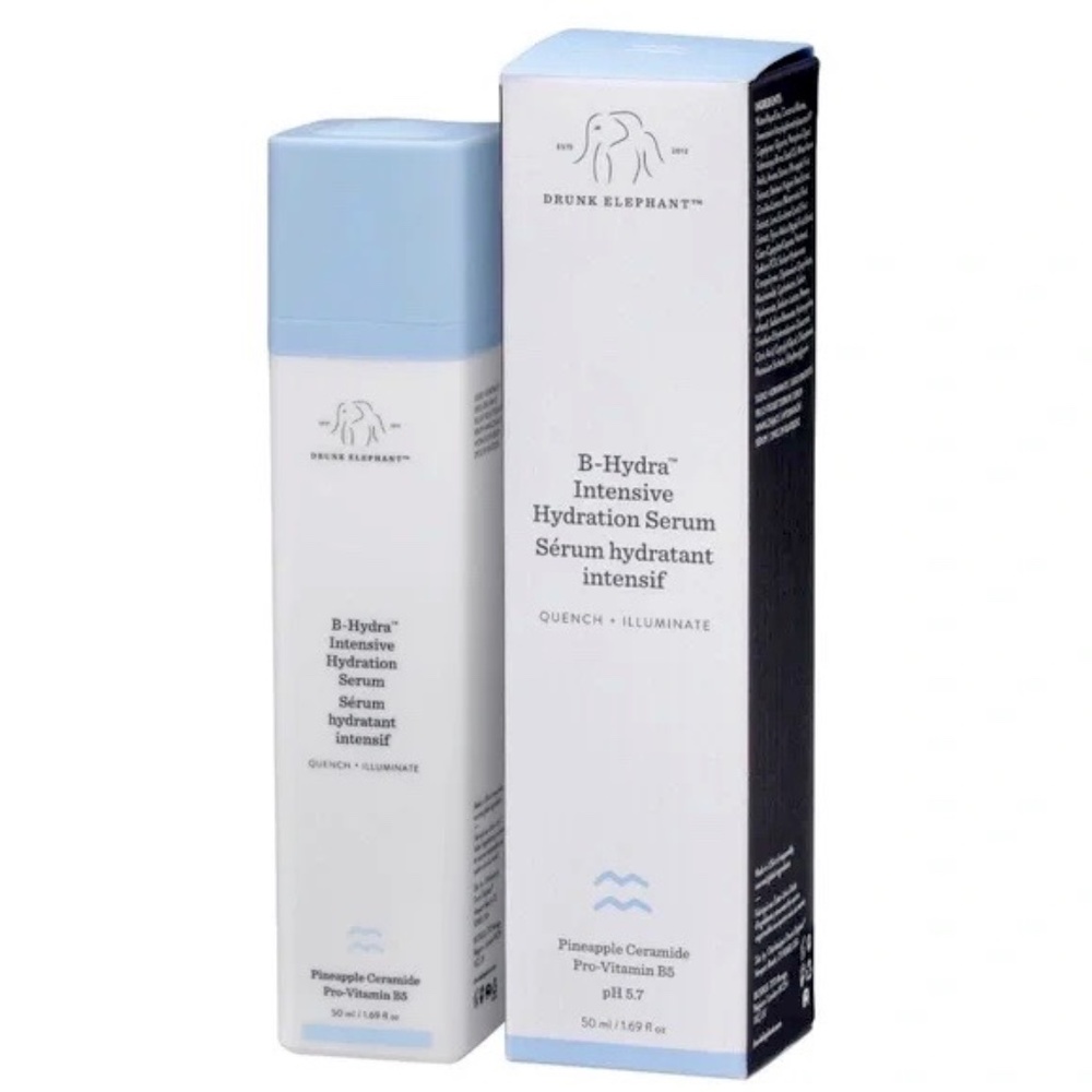 Drunk Elephant B-Hydra Intensive Hydration Serum 50ml NEW UNUSED BOXED
